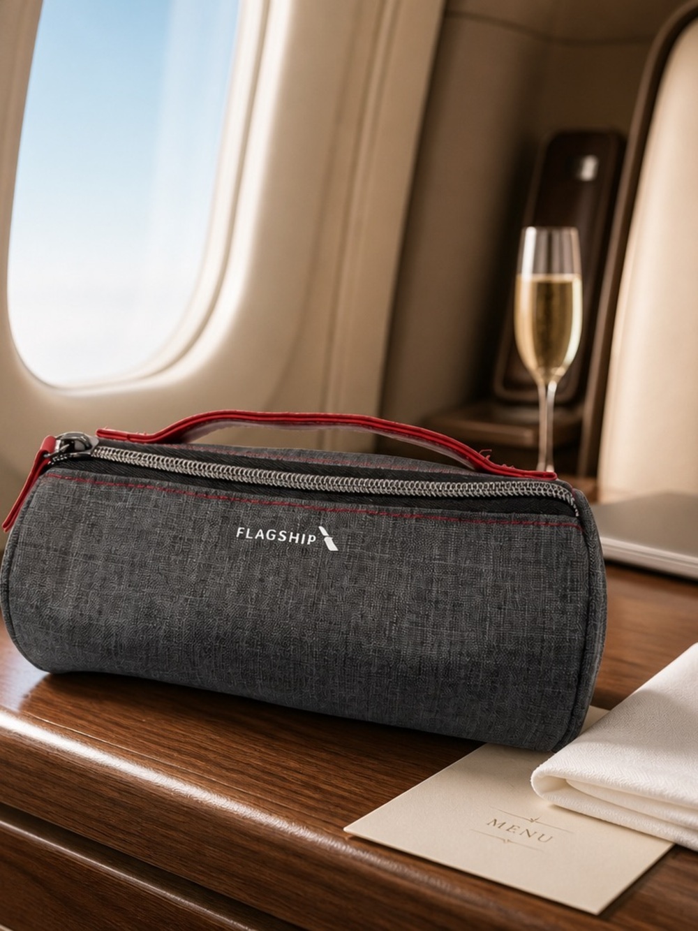 American Airlines Flagship Formia Business Class Amenity Kit Pouch